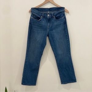 Levi’s Mid-rise Straight Leg Crop Size 28